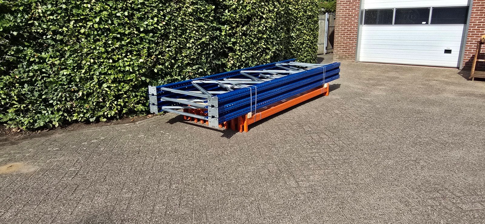 11,5 meter Arestant  palletstelling , magazijnstelling, Ophalen