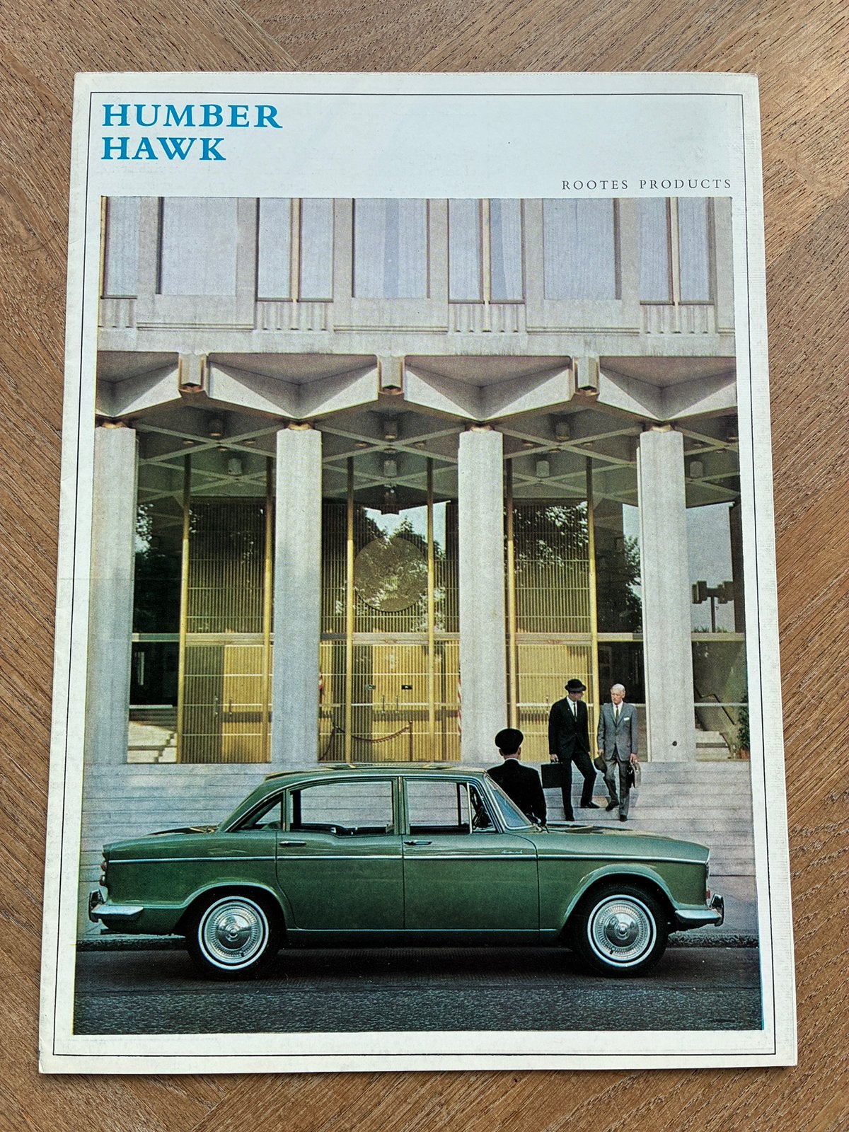 Humber Hawk brochure, Verzenden, Zo goed als nieuw, Overige merken
