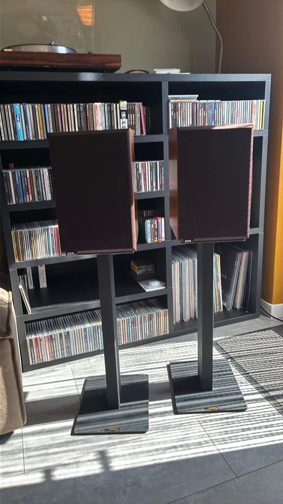 B&W dm12 luidsprekers, Ophalen of Verzenden, Zo goed als nieuw, Front, Rear of Stereo speakers, Overige merken