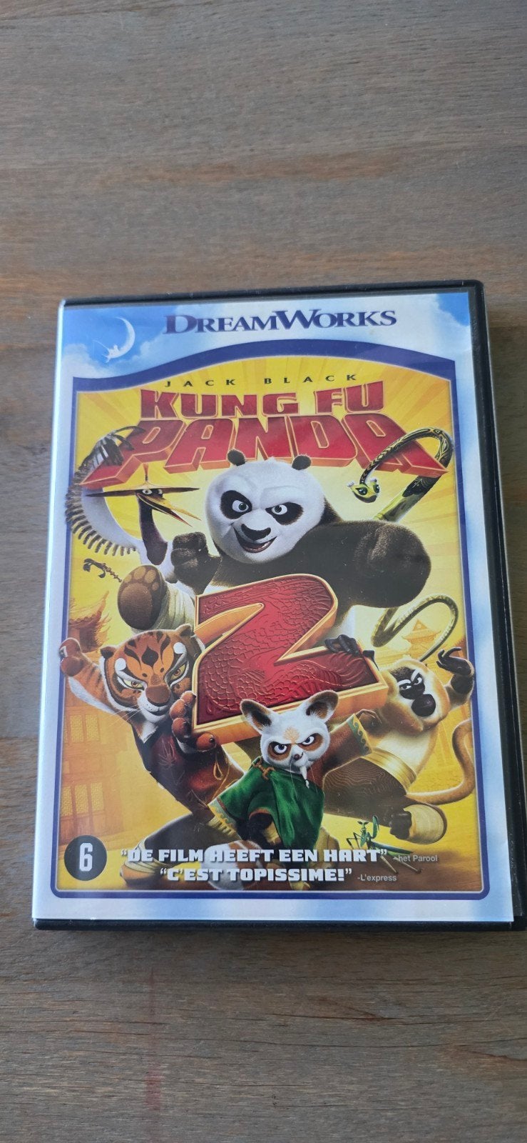 Kung Fu Panda 2 DVD - Zo goed als nieuw, Ophalen of Verzenden, Zo goed als nieuw