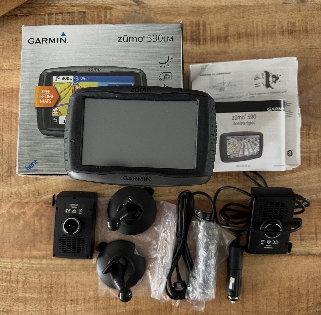 GARMIN ZUMO 590LM., Ophalen, Zo goed als nieuw