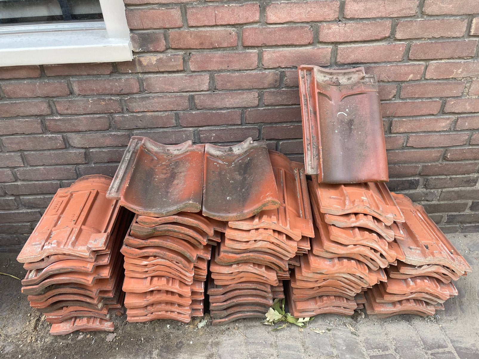 Dakpannen OHV, Ophalen, Steen of Klei, Zo goed als nieuw, 15 m² of meer