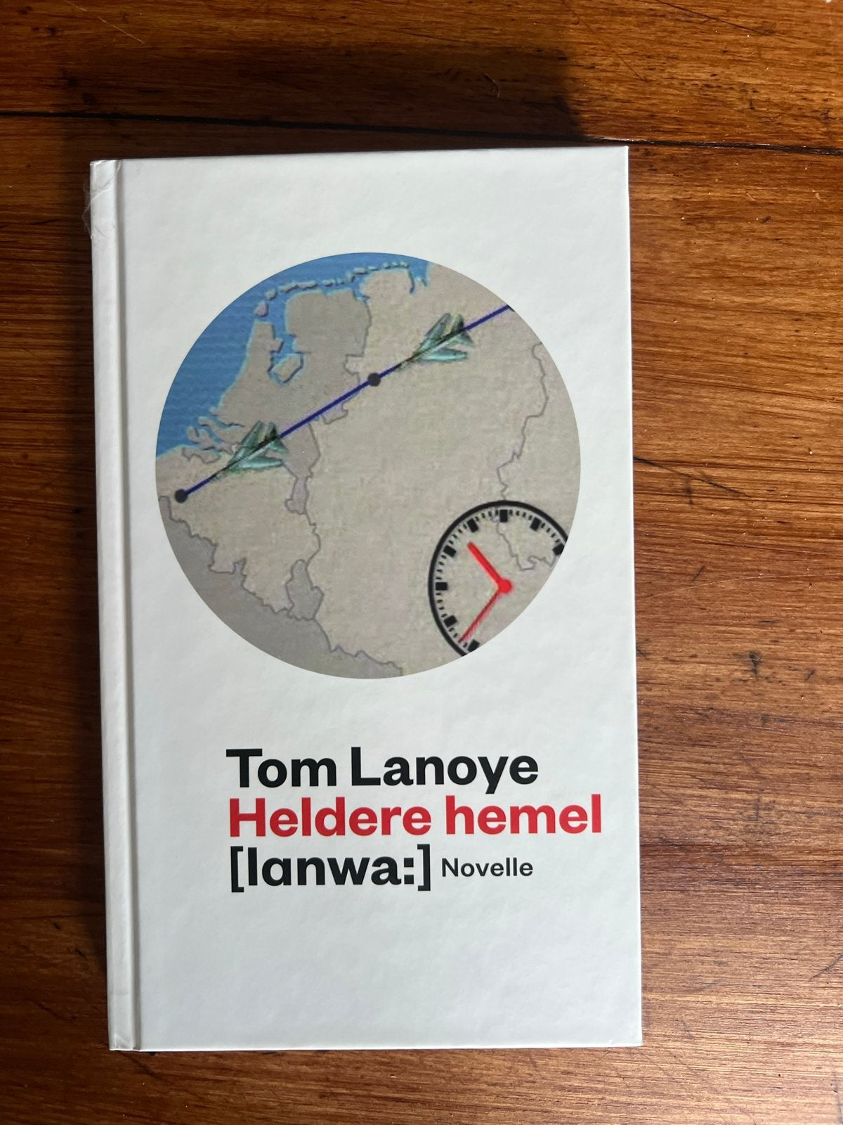 Helder hemel - Tom Lanoye (Novelle), Ophalen of Verzenden, Zo goed als nieuw, Nederland