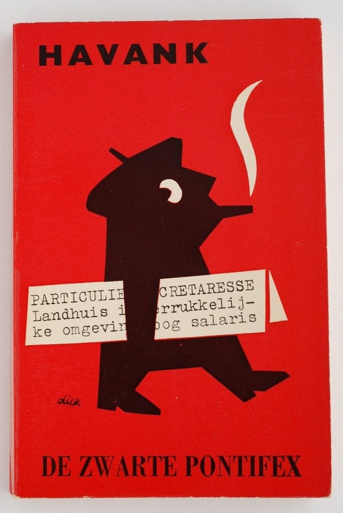 De zwarte pontifex - Havank - detective 1973, Boeken, Detectives, Verzenden, Zo goed als nieuw, Havank