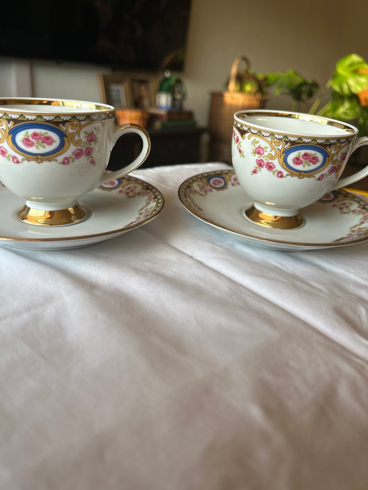 Mitterteich Bavaria Porseleinen Kopjes en Schotels - Set van, Ophalen of Verzenden