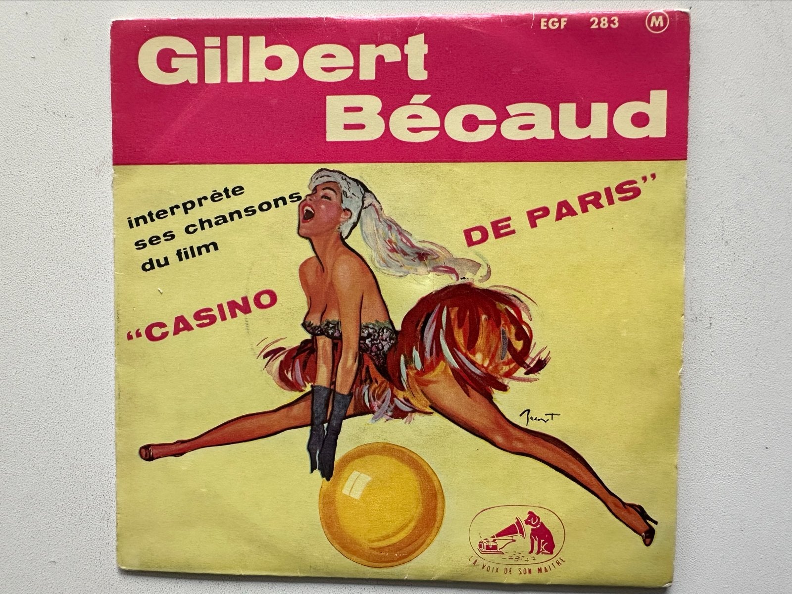 Gilbert Bécaud - Casino de Paris EP (Vinyl), Gebruikt, Overige genres, 7 inch, Ophalen of Verzenden