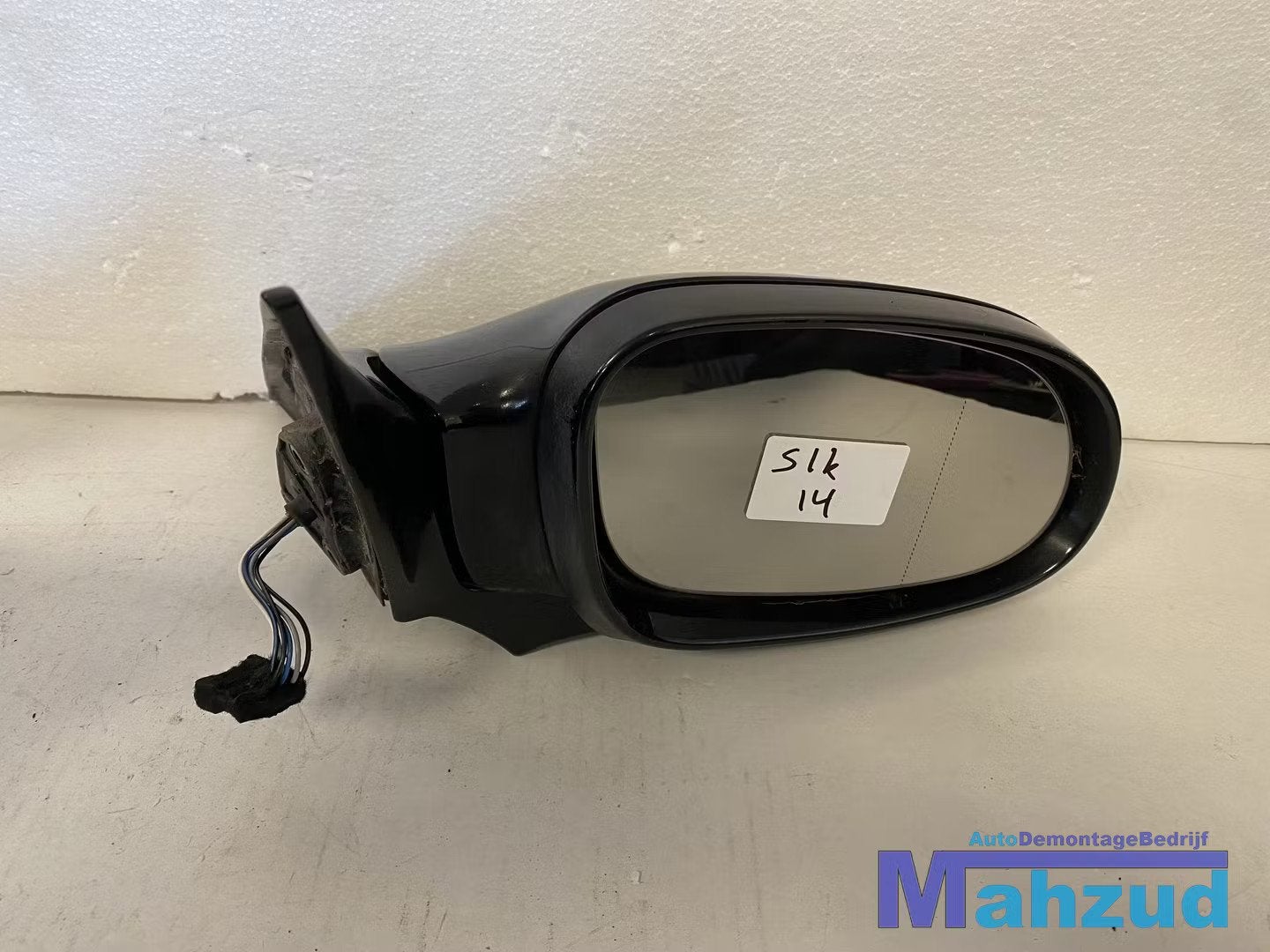 MERCEDES SLK R170 Rechts zwart spiegel met knipperlicht, Gebruikt, Mercedes-Benz AG, Mercedes-Benz, Ophalen of Verzenden