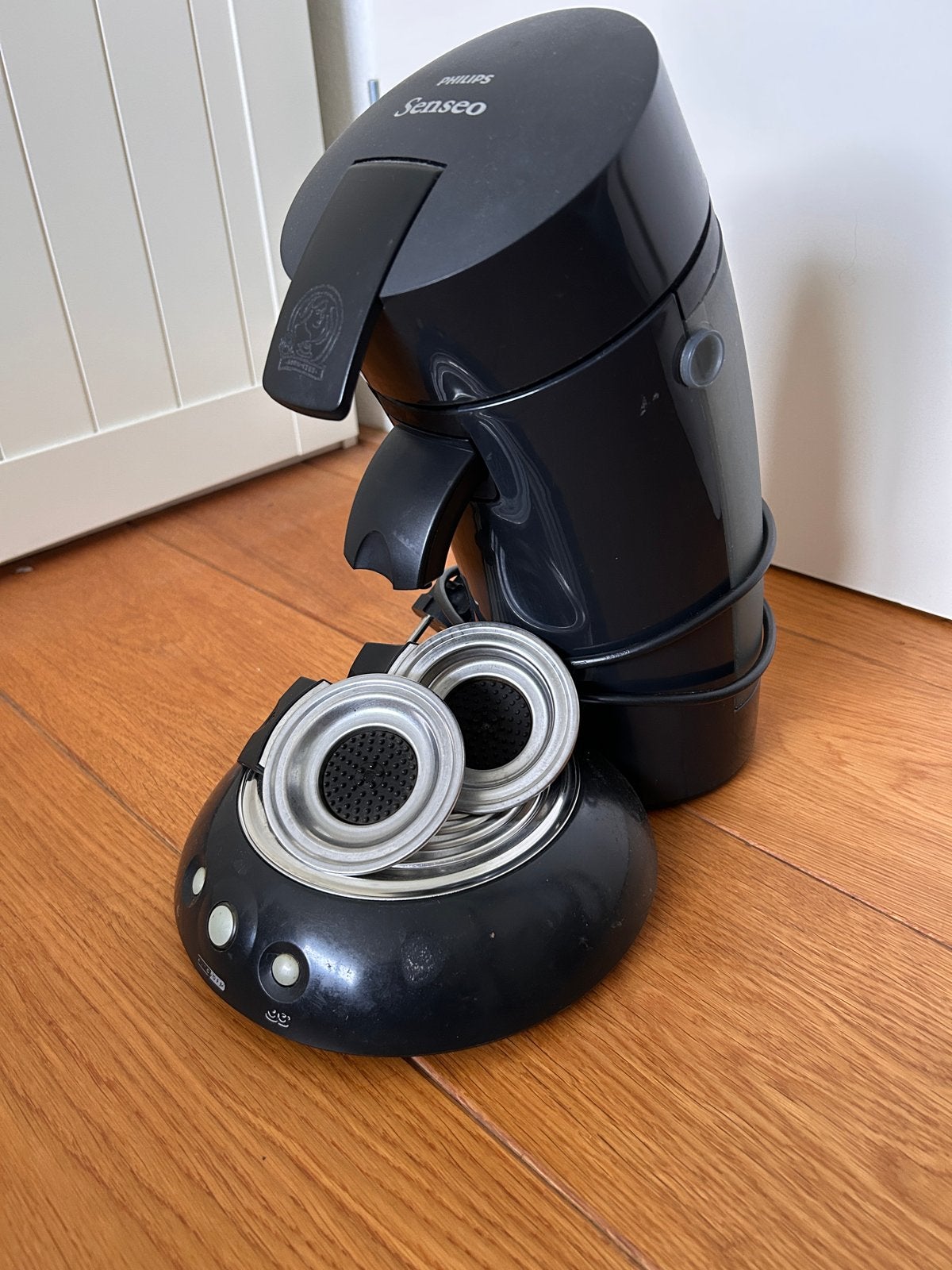 Philips Senseo koffiezetapparaat - Zwart, Ophalen, Koffiepads en cups, Gebruikt, Koffiemachine