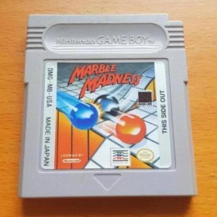 GAMEBOY | Marble Madness, Avontuur en Actie, Gebruikt, 1 speler, Ophalen of Verzenden