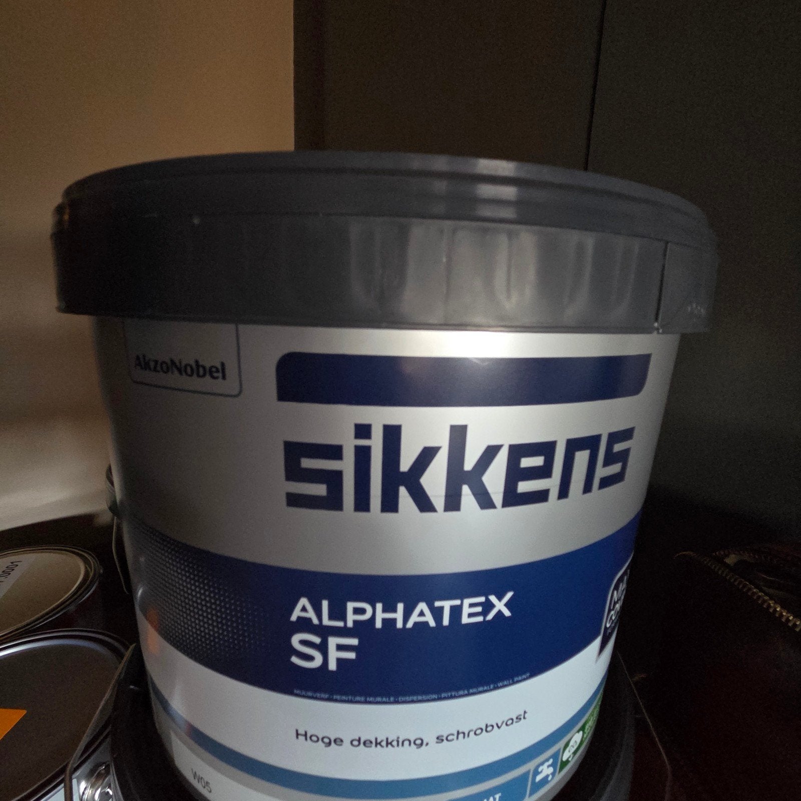 sikkens alphatex SF ral 9001(cremewit), 5 tot 10 liter, Wit, Nieuw, Ophalen of Verzenden
