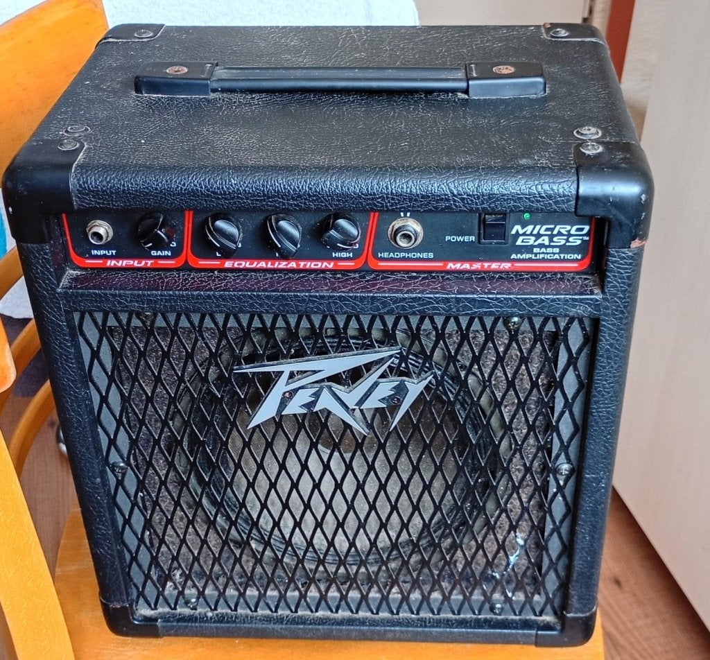 Peavy microbass, Muziek en Instrumenten, Ophalen, Gebruikt, Basgitaar, Minder dan 50 watt