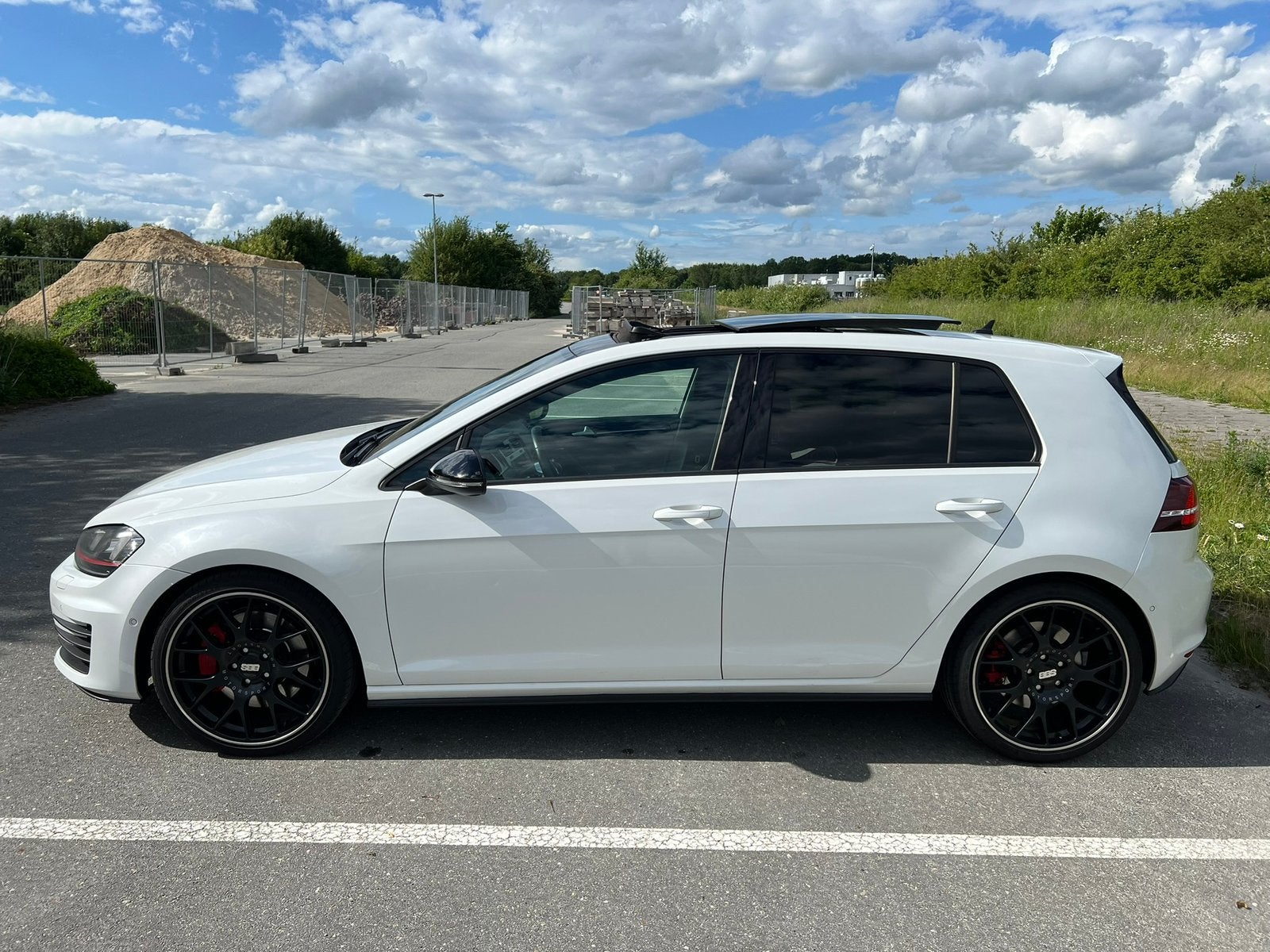 Volkswagen Golf 7 gti performance |keyless | pano | trekhaak, Auto's, Open dak, Zwart, 4 cilinders, 1984 cc