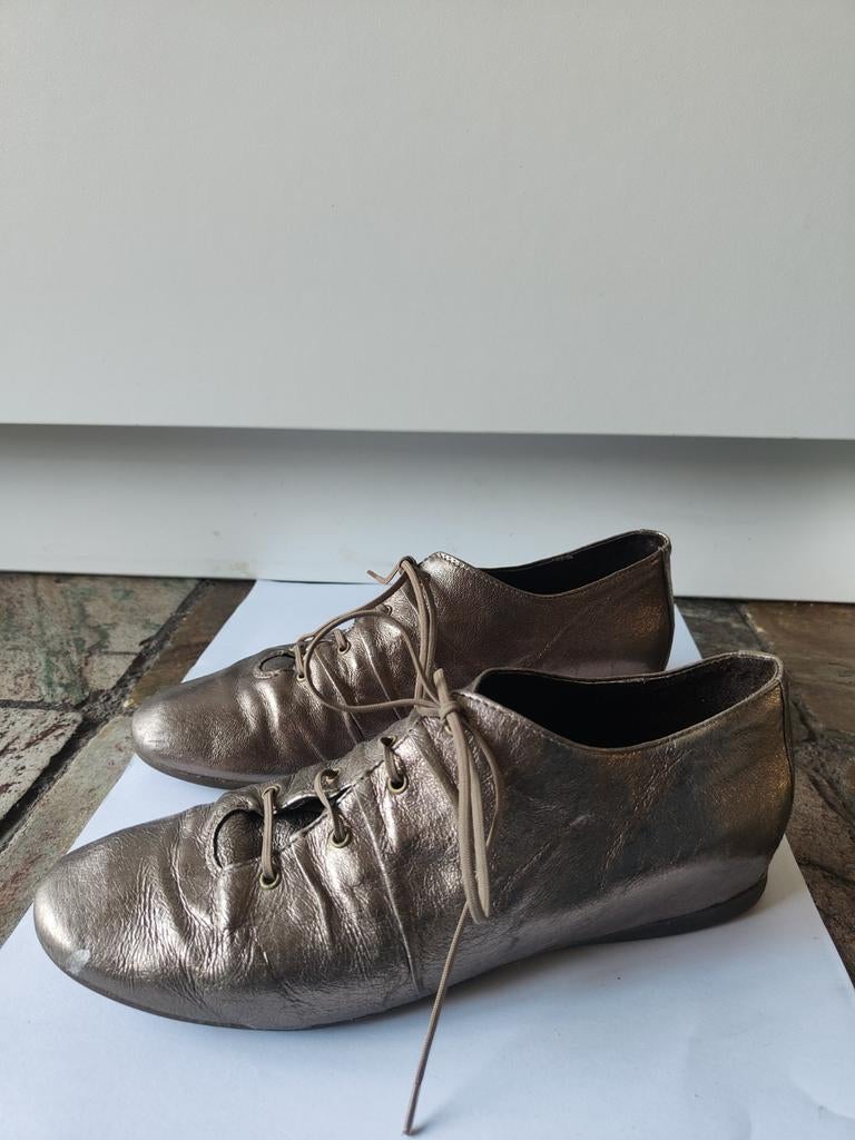 Logan Vera Pelle Gouden Schoenen - Maat 39, Overige kleuren, Ophalen of Verzenden, Zo goed als nieuw, Logan