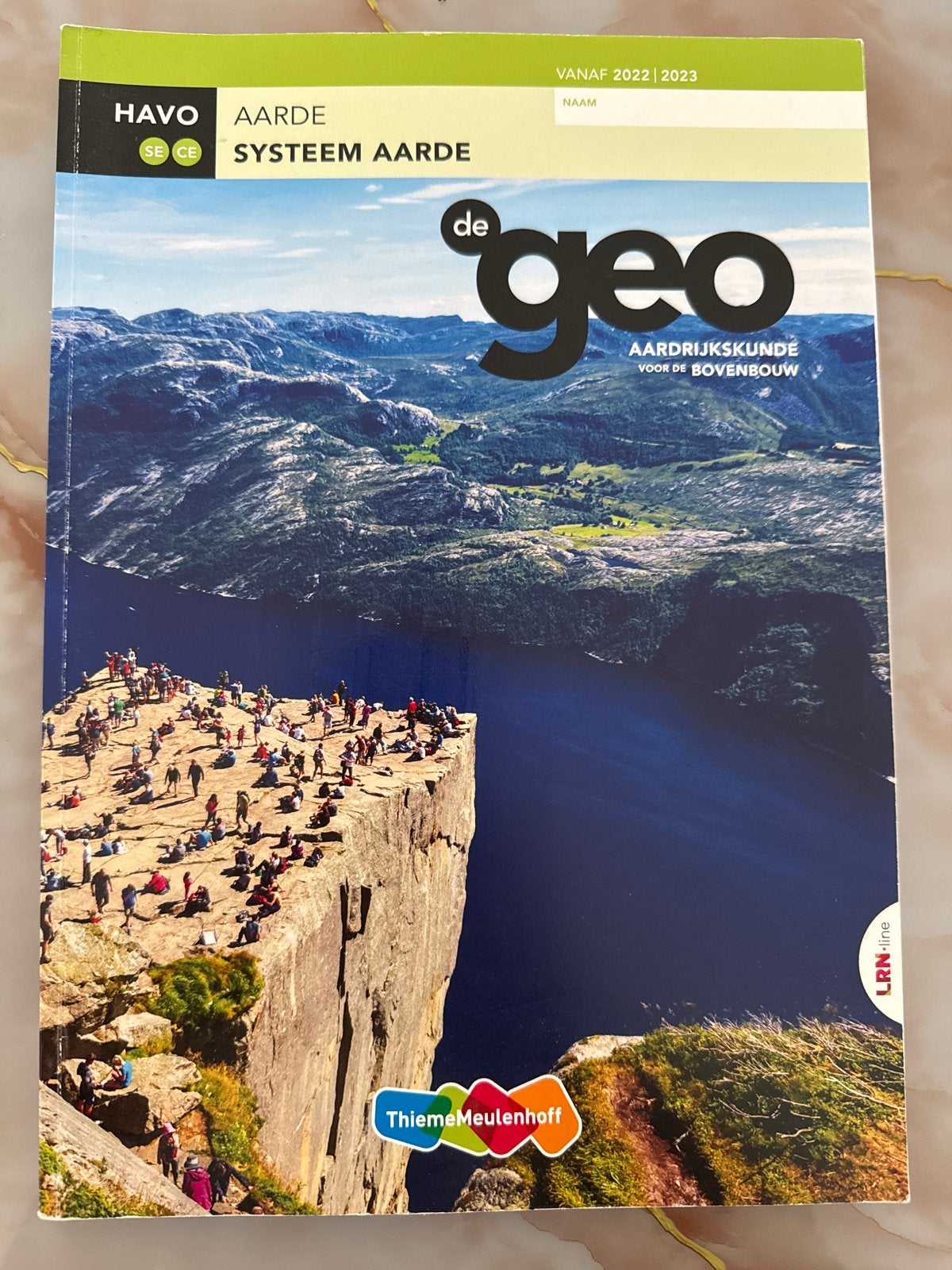 De Geo Aardrijkskunde HAVO Systeem Aarde (2022/2023), Ophalen of Verzenden, Zo goed als nieuw, HAVO, Aardrijkskunde