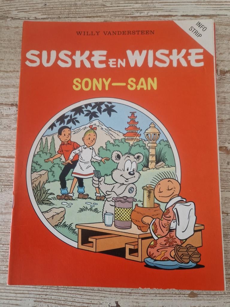Suske en Wiske - Sony-San, Eén stripboek, Ophalen of Verzenden, Gelezen