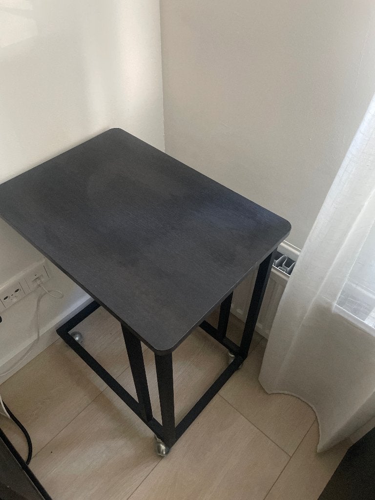 Bijzettafel / laptoptafel / bank tafel, Ophalen, Minder dan 55 cm, Zo goed als nieuw, 60 cm of meer