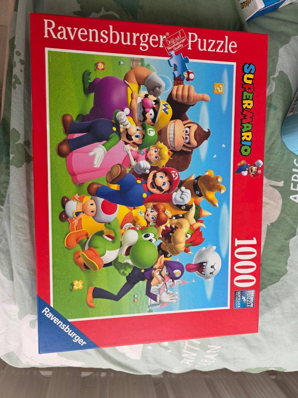 Ravensburger Super Mario Legpuzzel 1000 stukjes, Ophalen of Verzenden, 500 t/m 1500 stukjes, Zo goed als nieuw, Legpuzzel