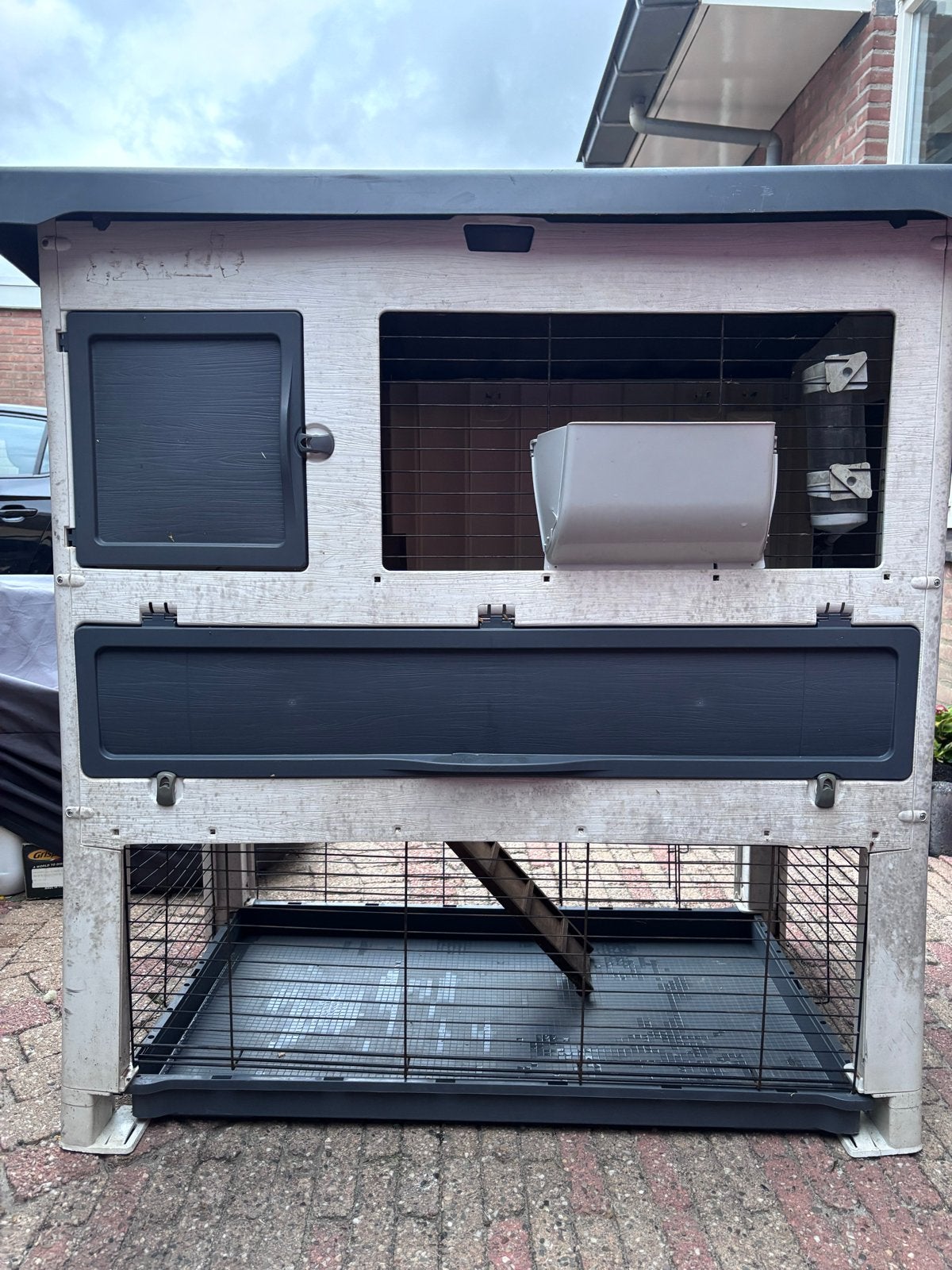 Mooi konijnenhok te koop, Dieren en Toebehoren, Ophalen, 110 cm of meer, Hok, 90 cm of meer
