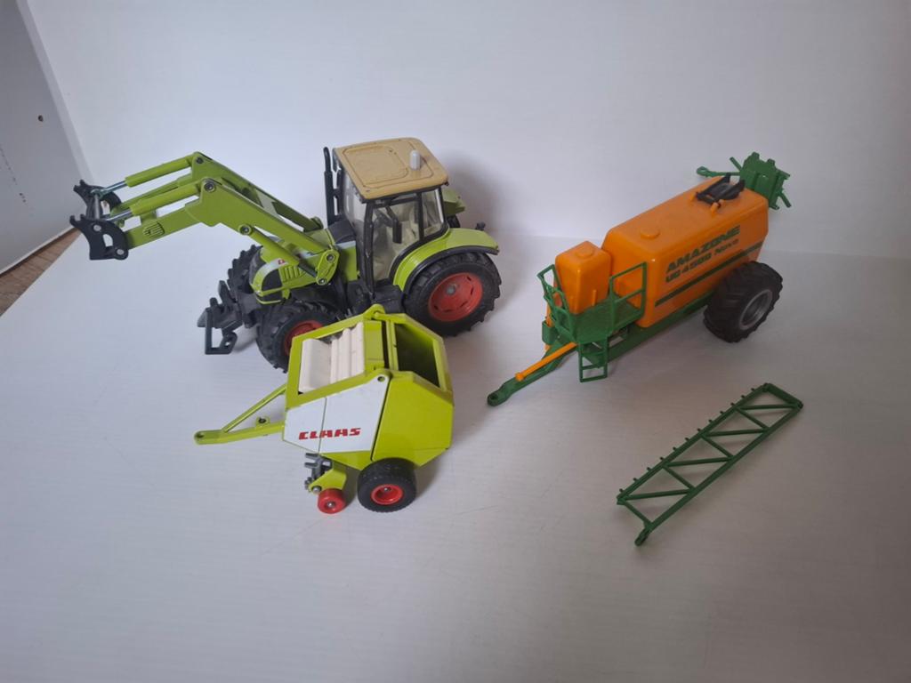 Siku lot tractor trekker en aanhangers, Ophalen of Verzenden, Gebruikt, Tractor of Landbouw, SIKU