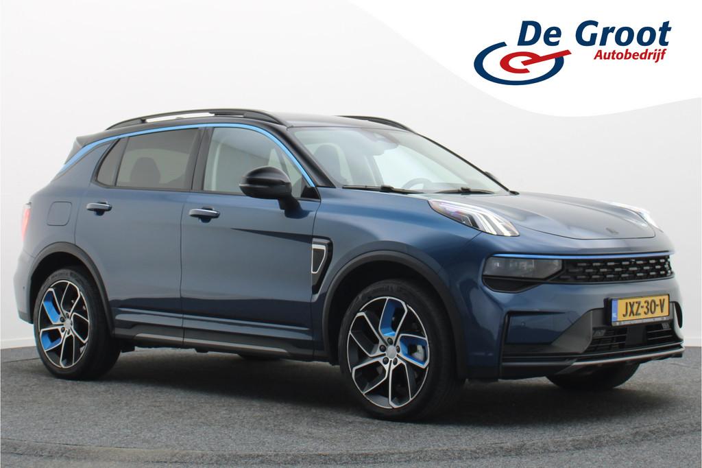 Lynk & Co 01 1.5 Plug in Hybrid 360 Camera, Panoramadak, A, Stof, Adaptive Cruise Control, Blauw, Plug-in hybride