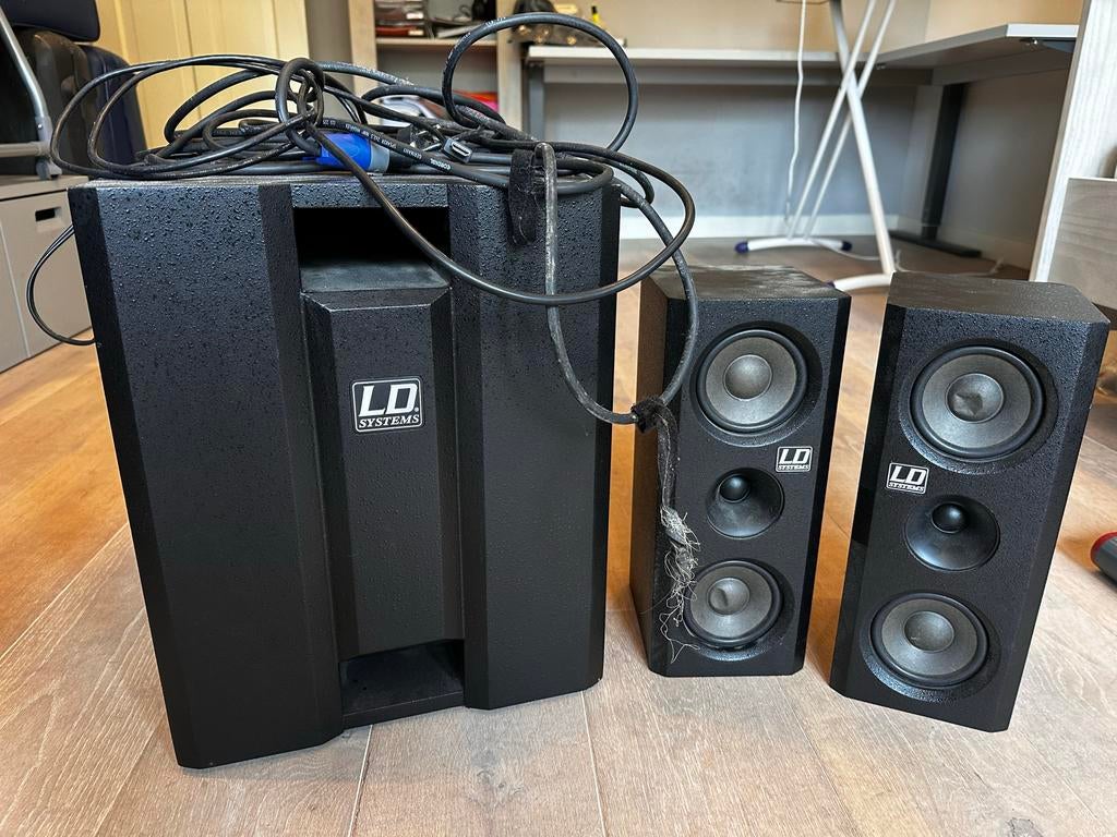 LD Systems DAVE 8 XS - Compact PA Systeem, Audio, Tv en Foto, Luidsprekers, Overige merken, Ophalen of Verzenden, Zo goed als nieuw