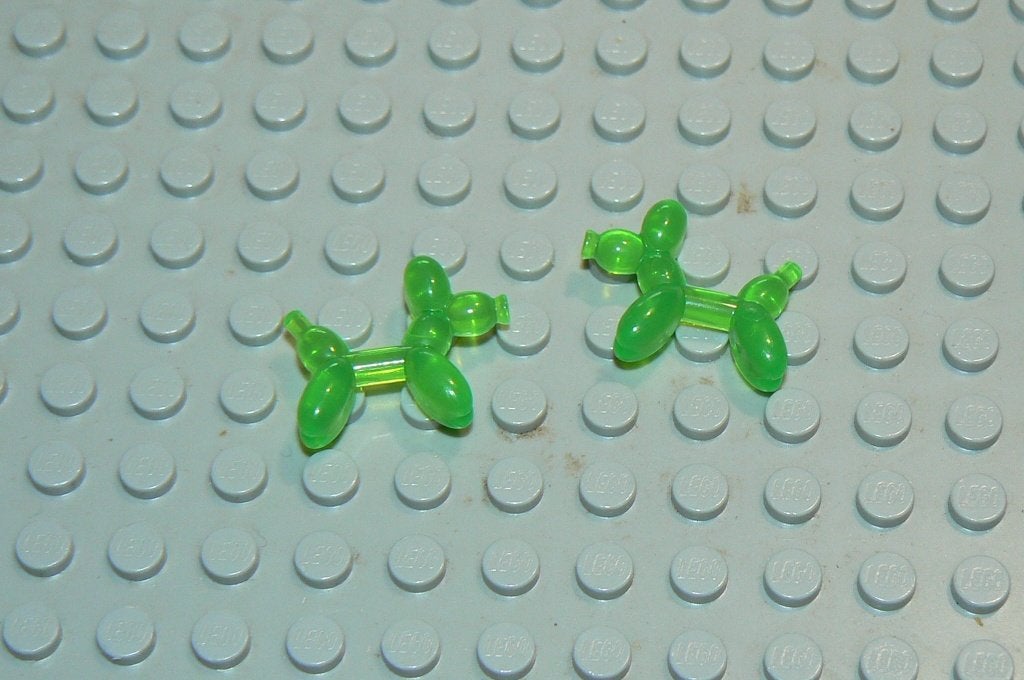 L1368 Ballon in de vorm van een hond tr. Bright geen 2 st., Ophalen of Verzenden, Nieuw, Losse stenen, Lego