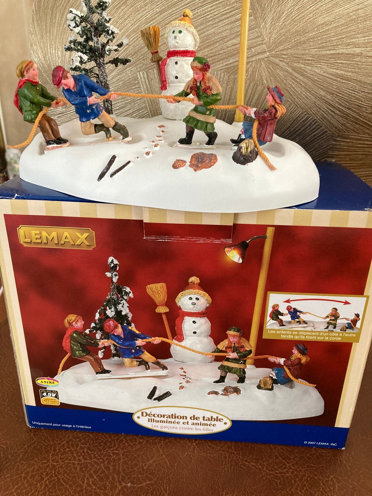 Boys vs Girls lemax, Diversen, Kerst, Ophalen of Verzenden, Zo goed als nieuw