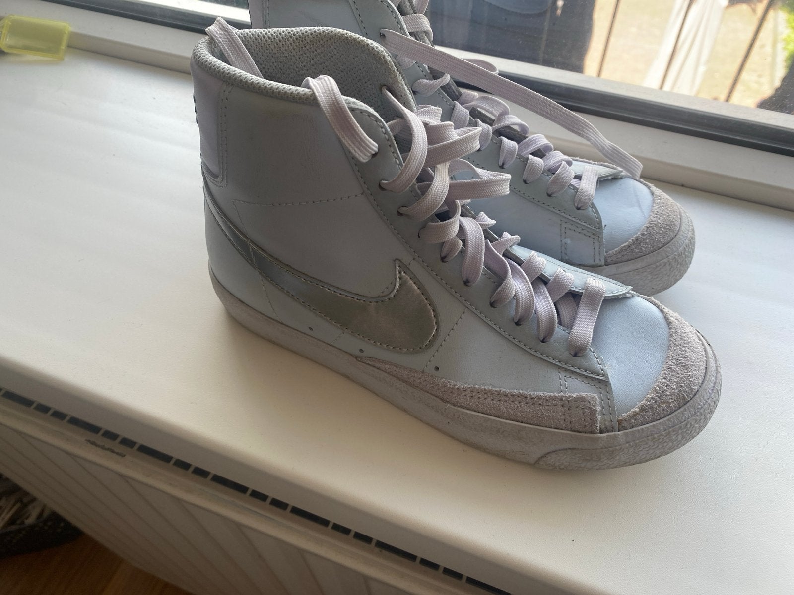 Nike Blazer Mid '77 Vintage Sneakers - Lichtblauw, Kinderen en Baby's, Ophalen of Verzenden, Gebruikt, Schoenen