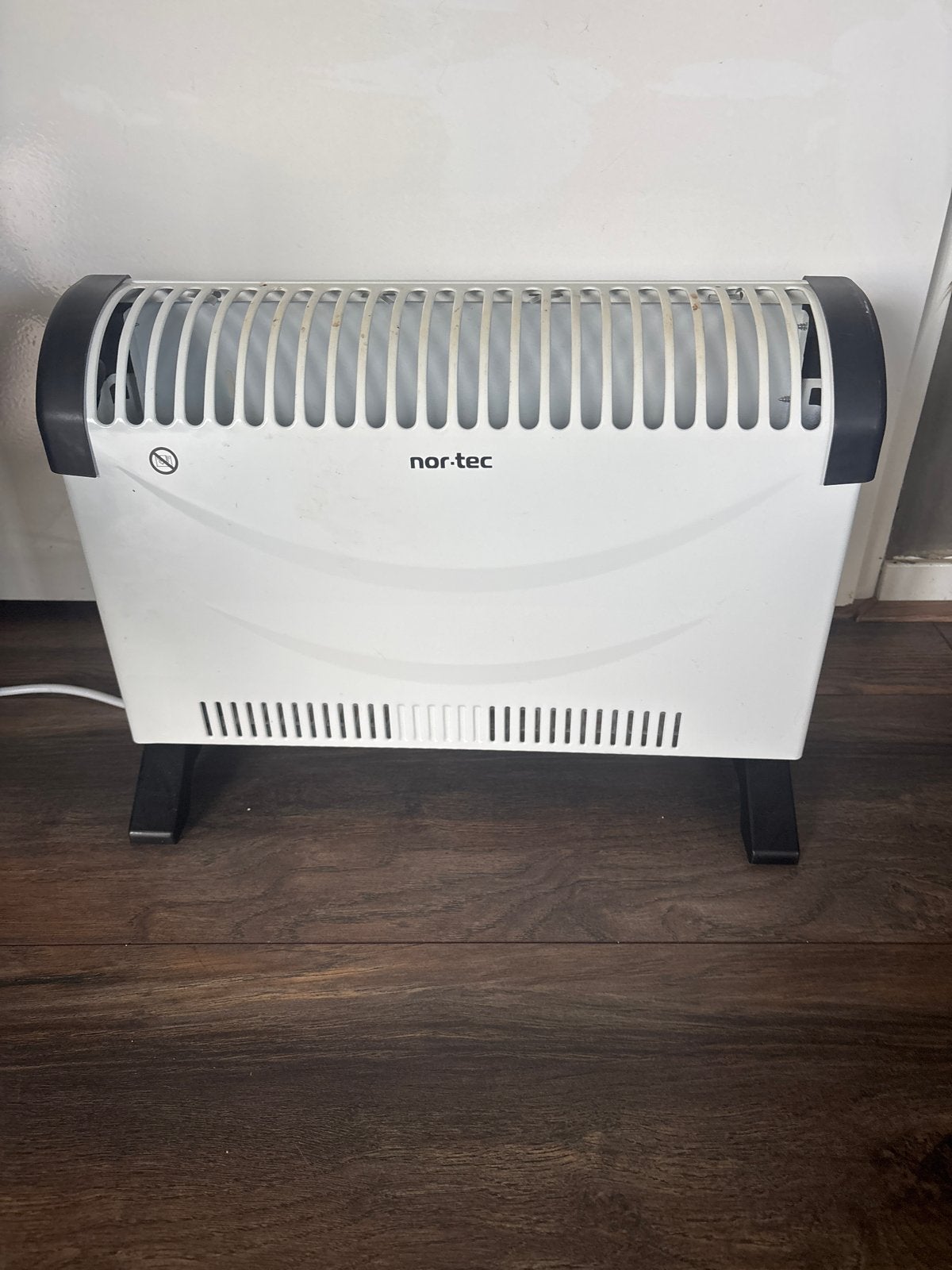 Nor-Tec Convectorkachel 1800-2000 Watt, 30 tot 80 cm, Kachel, Ophalen of Verzenden, Zo goed als nieuw