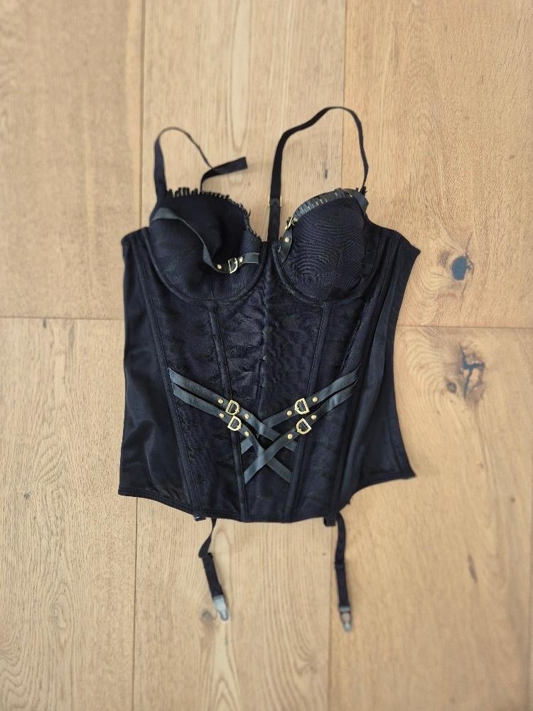 Prachtige bustier van Marlies Dekkers, Marlies Dekkers, Ophalen of Verzenden, Zwart, Body of Korset