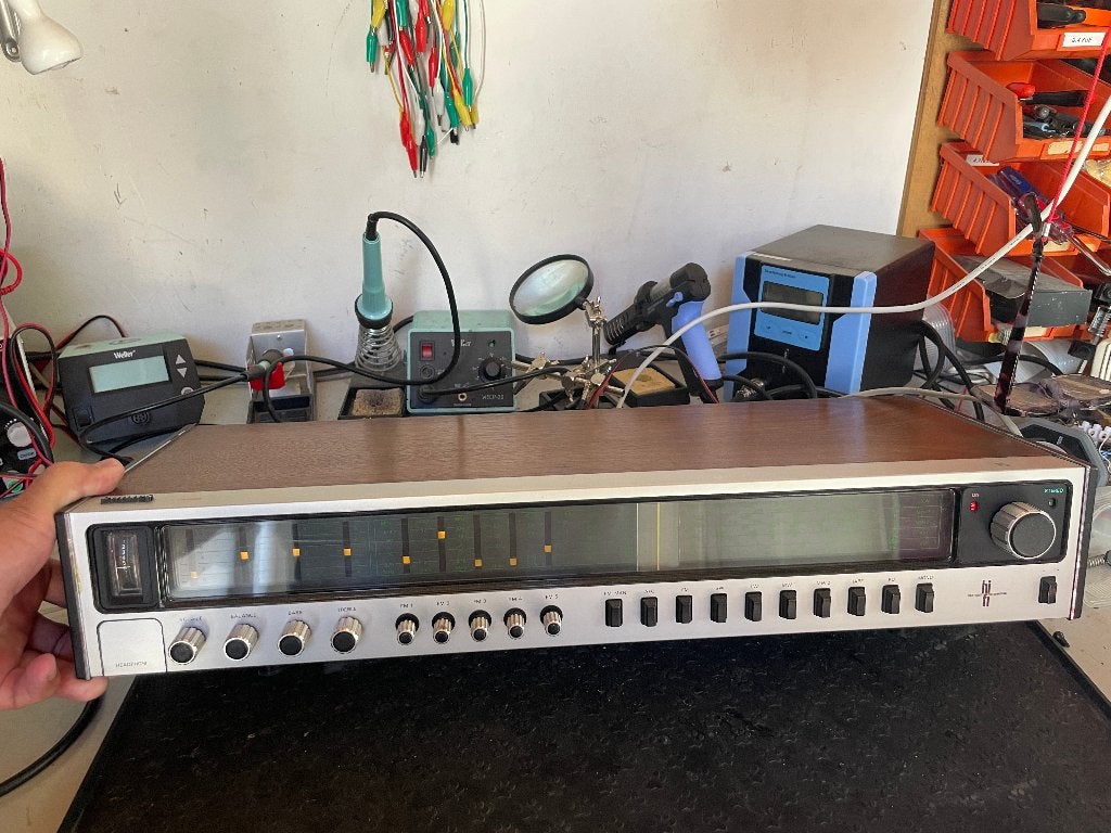 Philips 732 radio/versterker, Antiek en Kunst, Ophalen