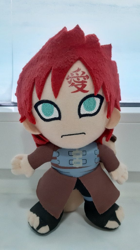 Gaara Knuffel, Kinderen en Baby's, Speelgoed | Knuffels en Pluche, Overige merken, Overige karakters, Overige typen, Ophalen of Verzenden