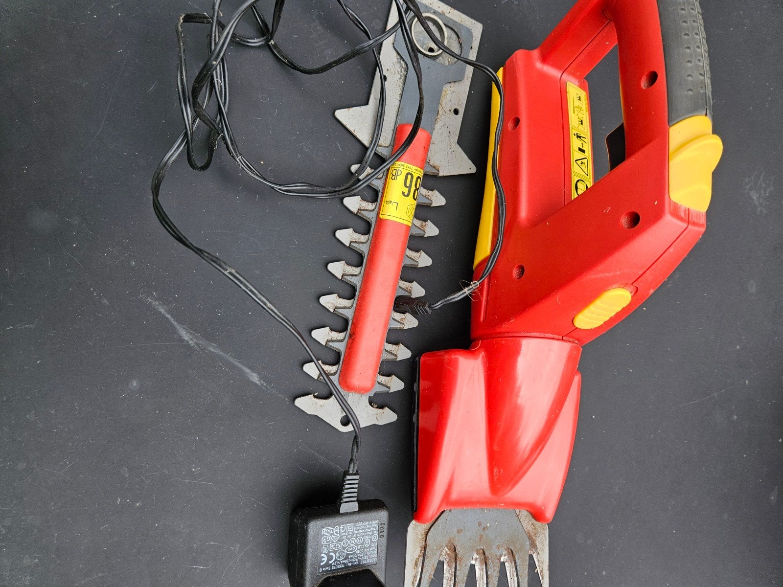 WOLF-Garten Accu BS 60 heggenschaar met lader, Ophalen of Verzenden, Gebruikt, Accu, WOLF-Garten
