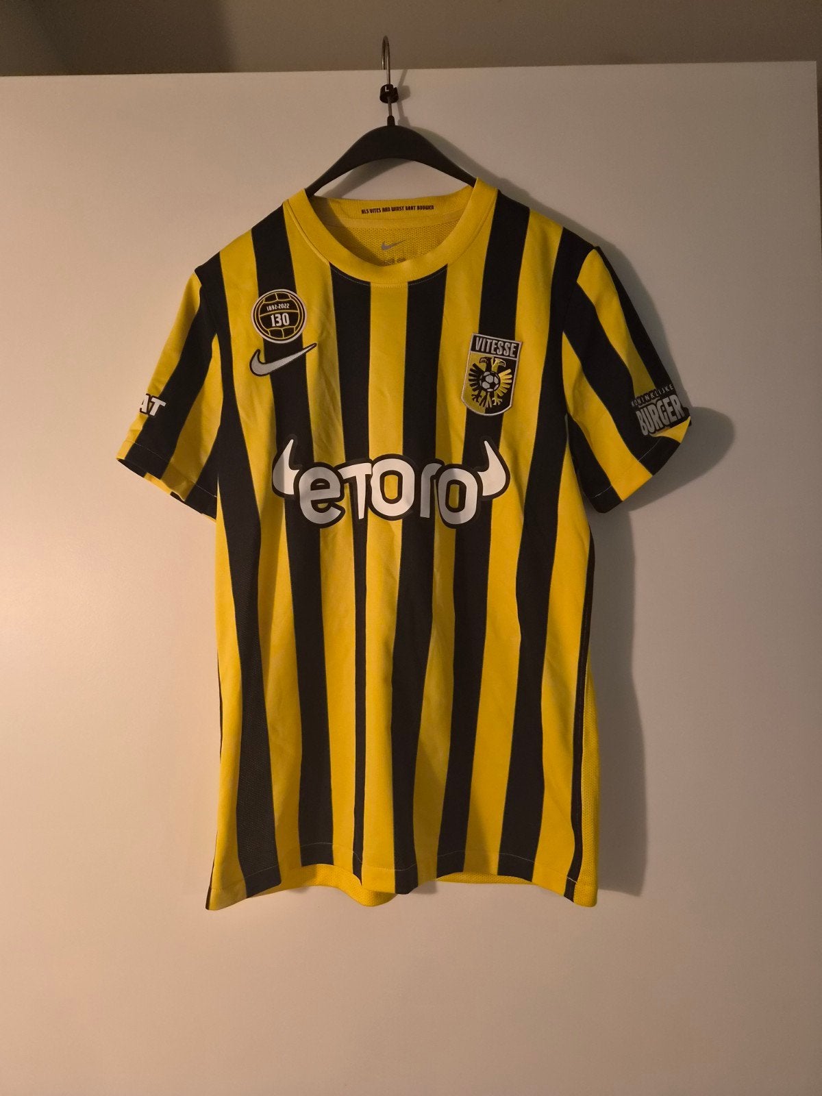 Origineel Vitesse thuisshirt 22/23, Maat M, Ophalen of Verzenden, Zo goed als nieuw, Shirt