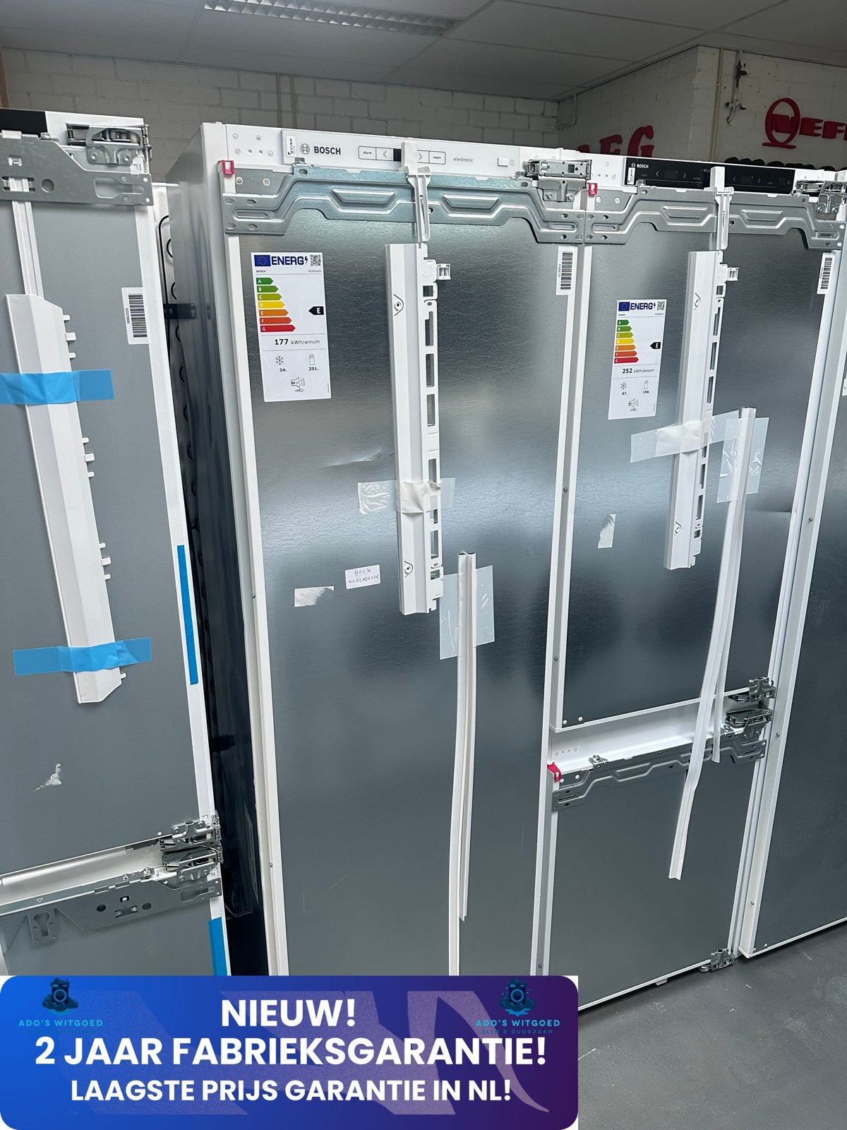 BOSCH SERIE 6 178CM INBOUW KOELKAST VitaFresh Plus DEUR-OP-D, 200 liter of meer, Info@adoswitgoed.nl, Kamerlingh Onnestraat 8, Wijchen
