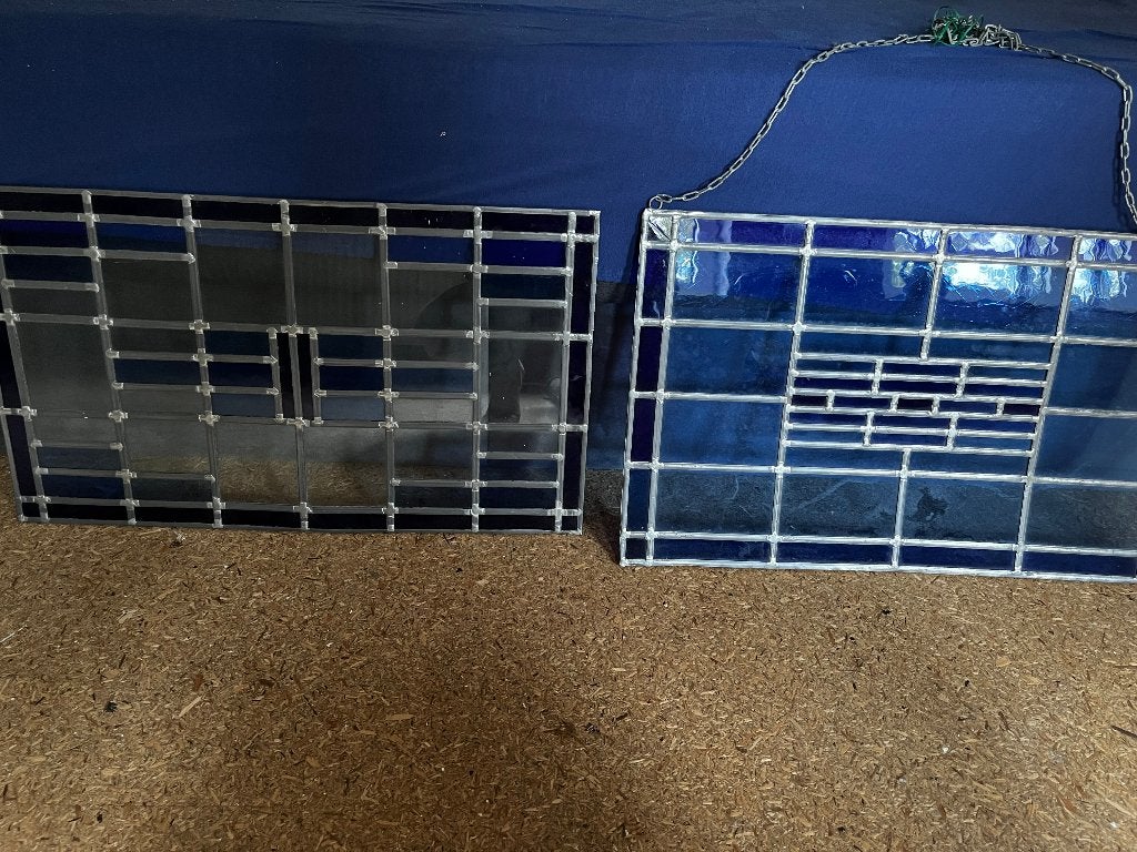 glas in lood, Doe-het-zelf en Verbouw, Glas en Ramen, Ophalen, Minder dan 80 cm, Overige typen, Zo goed als nieuw