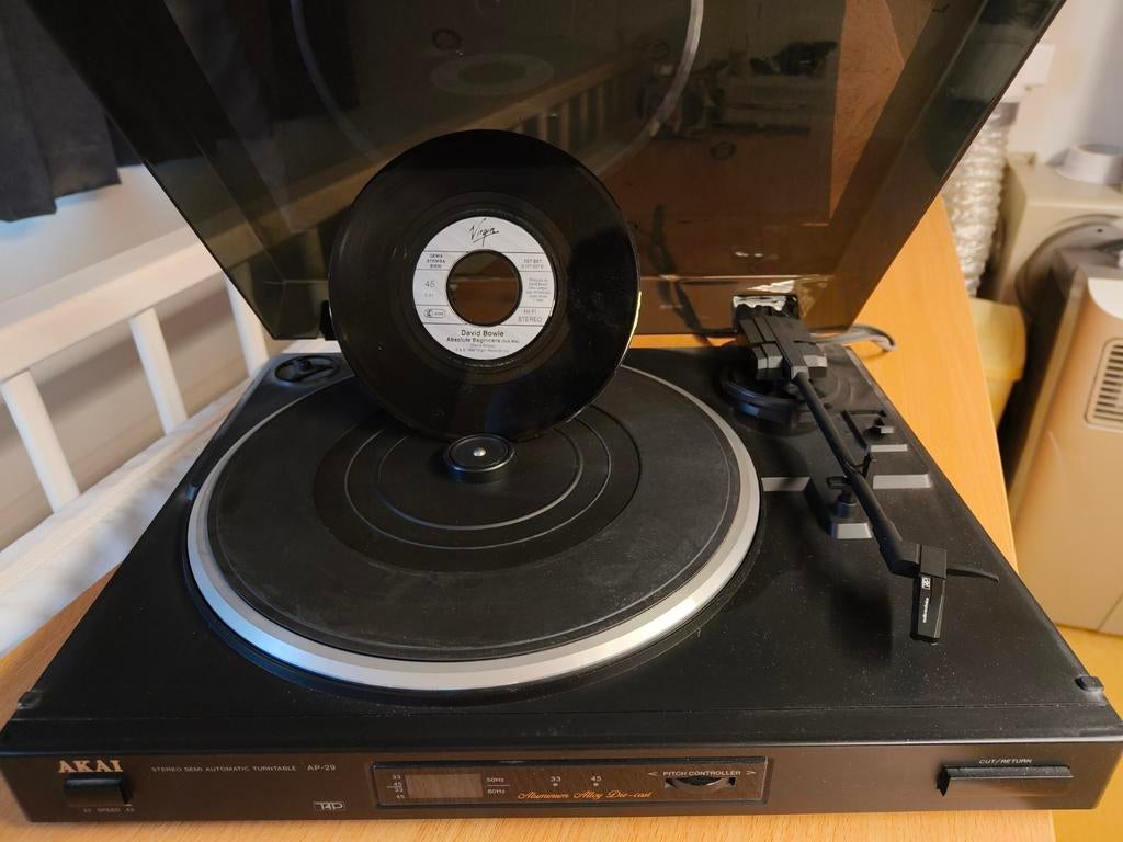 Akai AP-29 Stereo Draaitafel - Vintage Platenspeler, Ophalen, Gebruikt, Automatisch, Platenspeler