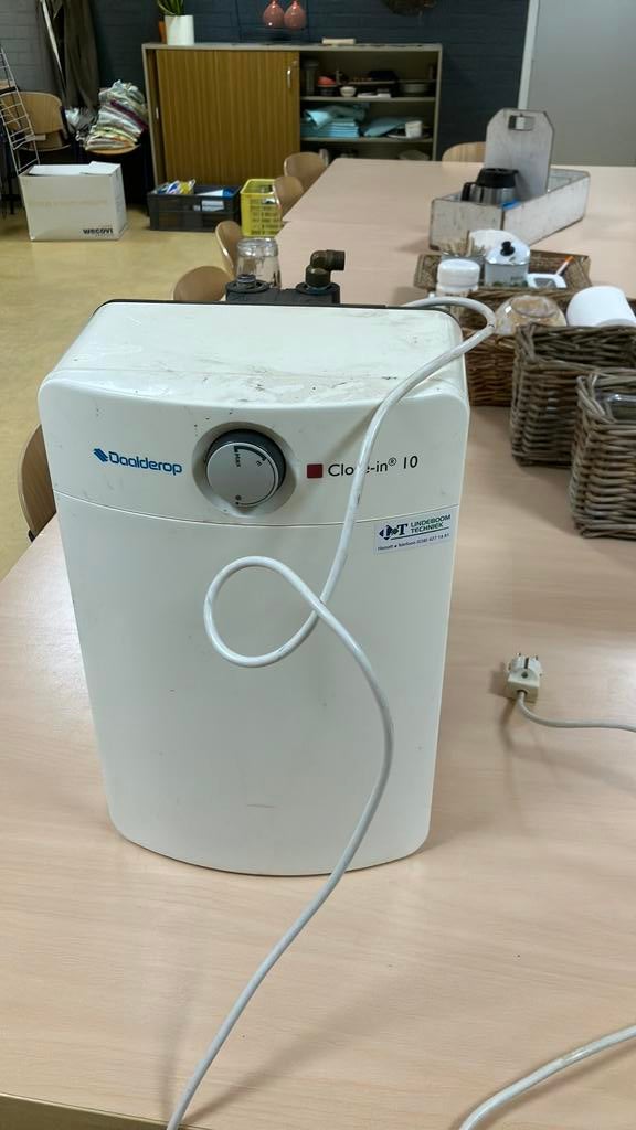 Daalderop close-in boiler, Ophalen, Aardgas, Boiler, Zo goed als nieuw