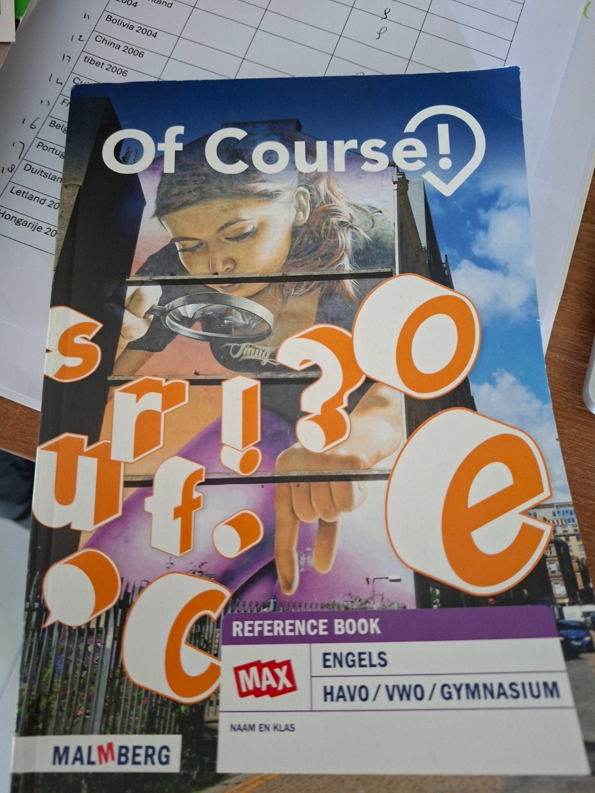 Of Course! Reference Engels HAVO/VWO/Gymnasium, Malmberg, Zo goed als nieuw, Alpha, HBO
