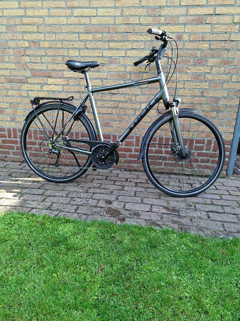 Trek T600 hybride heren schijfrem maat XL, 28 inch, Gebruikt, Vering, 57 tot 61 cm