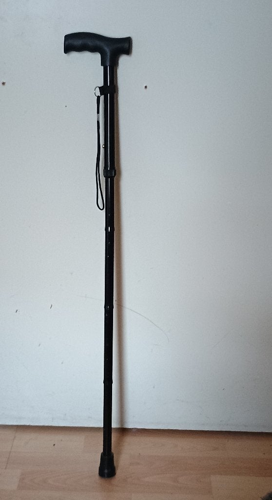 Inklapbare wandelstok, Verzenden, Zo goed als nieuw