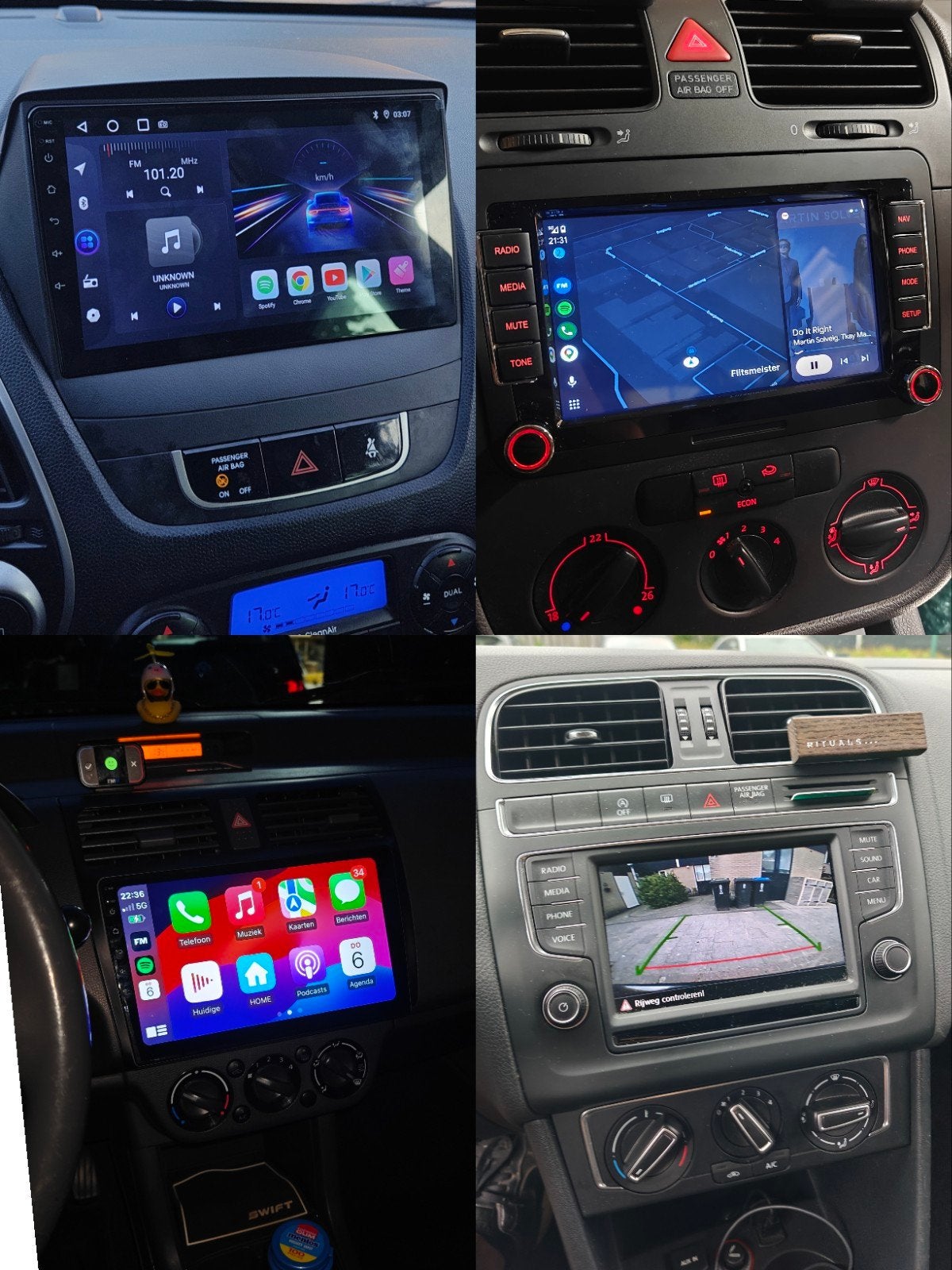 Apple CarPlay & Android Auto – Professionele Inbouw, Ophalen