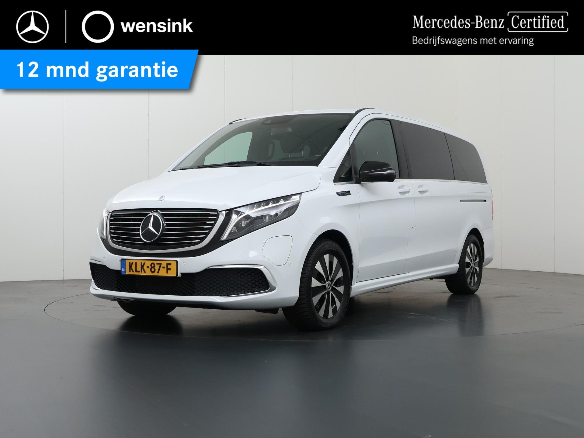 Mercedes-Benz EQV 300 L2 90kWh | 8-Zits | Stoelverwarming/ko, Auto's, Stof, Gebruikt, 2535 kg, 204 pk