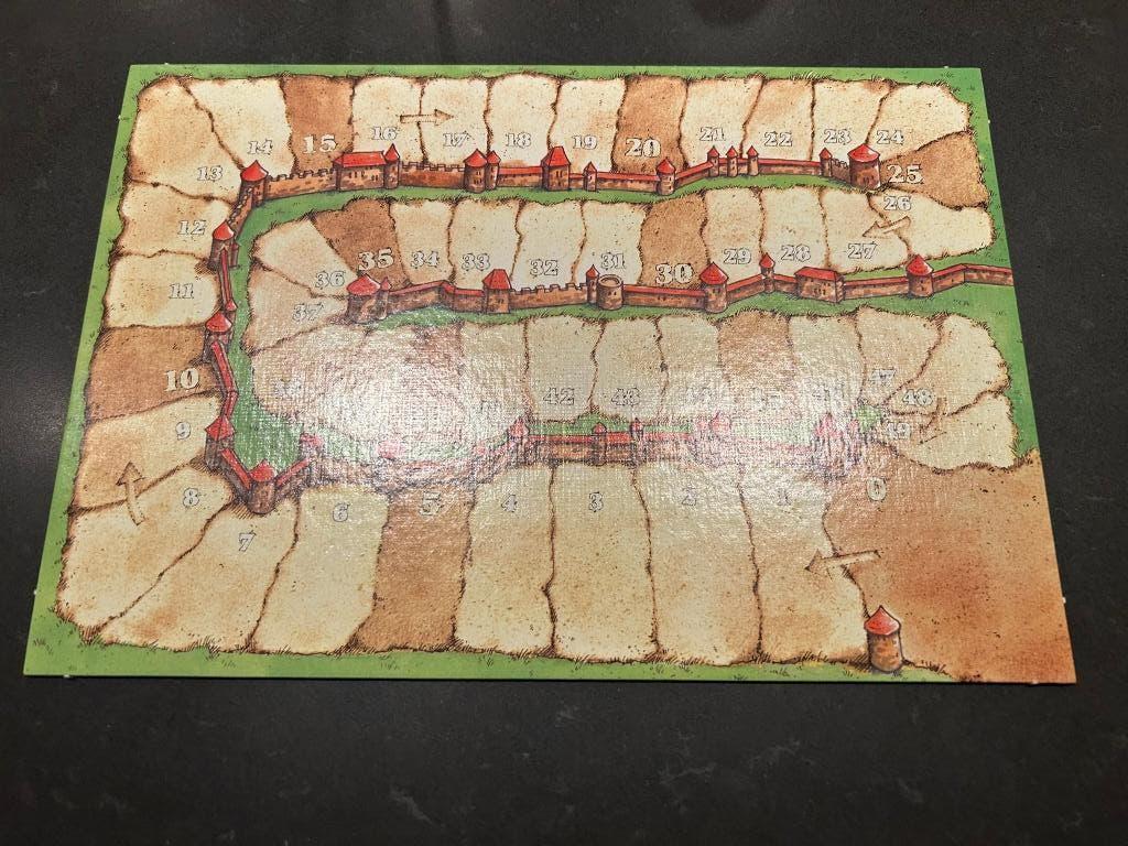 Carcassonne Scorebord, Ophalen of Verzenden, Zo goed als nieuw, 999 Games b.v.
