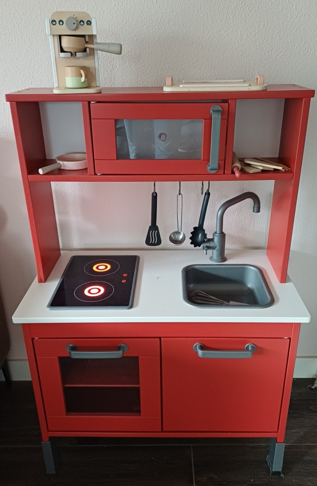 IKEA Duktig Speelkeuken met accessoires, Kinderen en Baby's, Speelgoed | Houten speelgoed, Ophalen