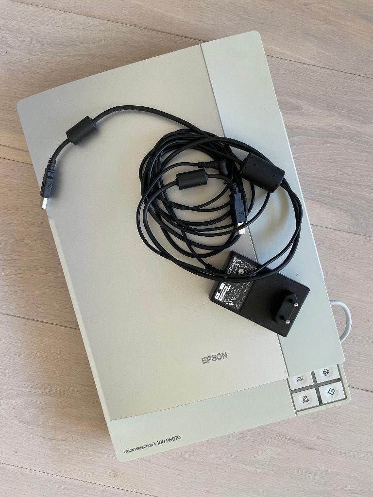 SCANNER - EPSON PERFECTION V100, Computers en Software, Scanners, Gebruikt, Flatbedscanner, MacOS, Windows, iOS, Ophalen of Verzenden