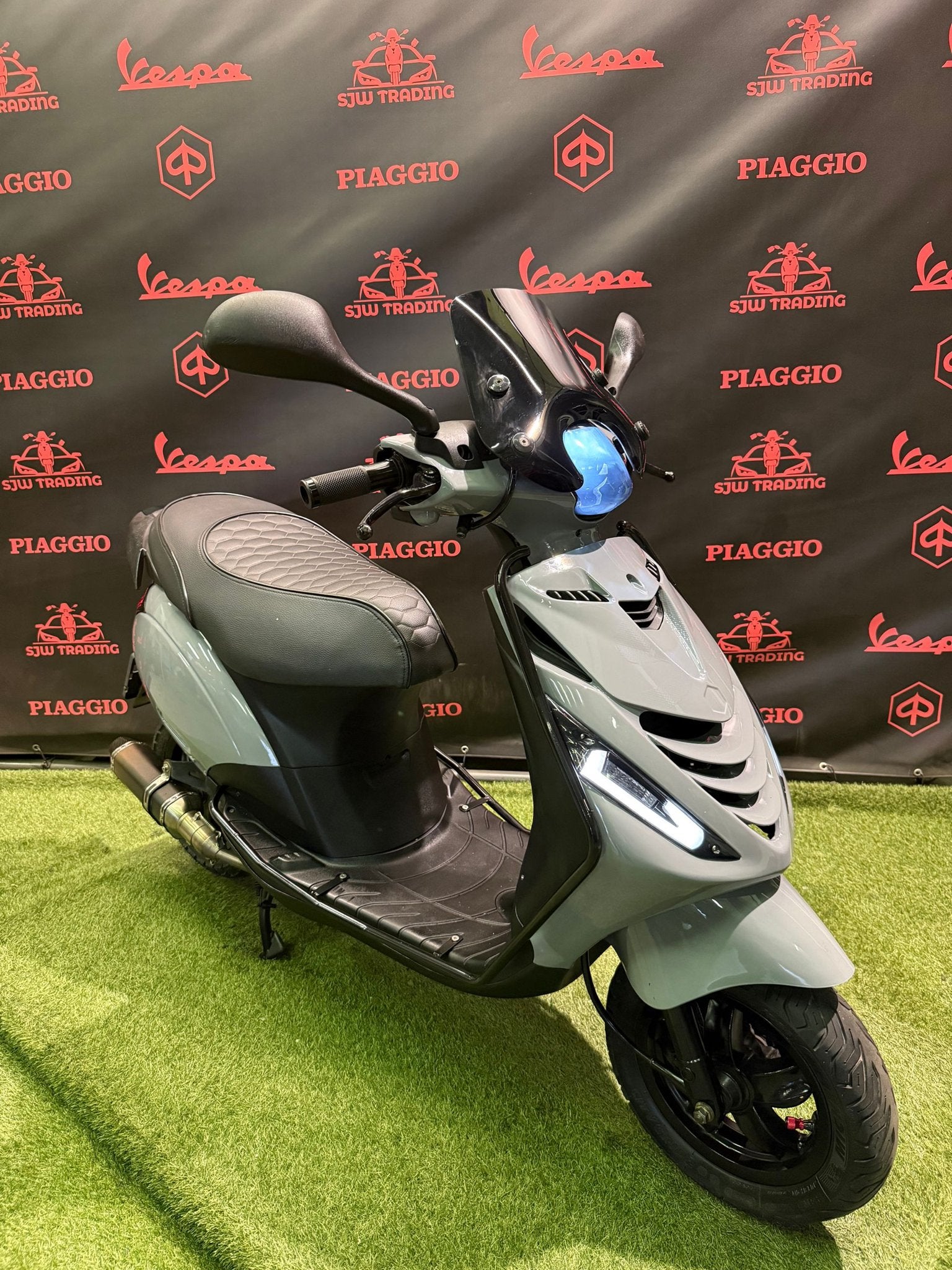 Piaggio Zip 2020 Brom! SP Nardo Grey / RS Zadel / Garantie!, Fietsen en Brommers, Maximaal 45 km/u, Zip, Ophalen of Verzenden