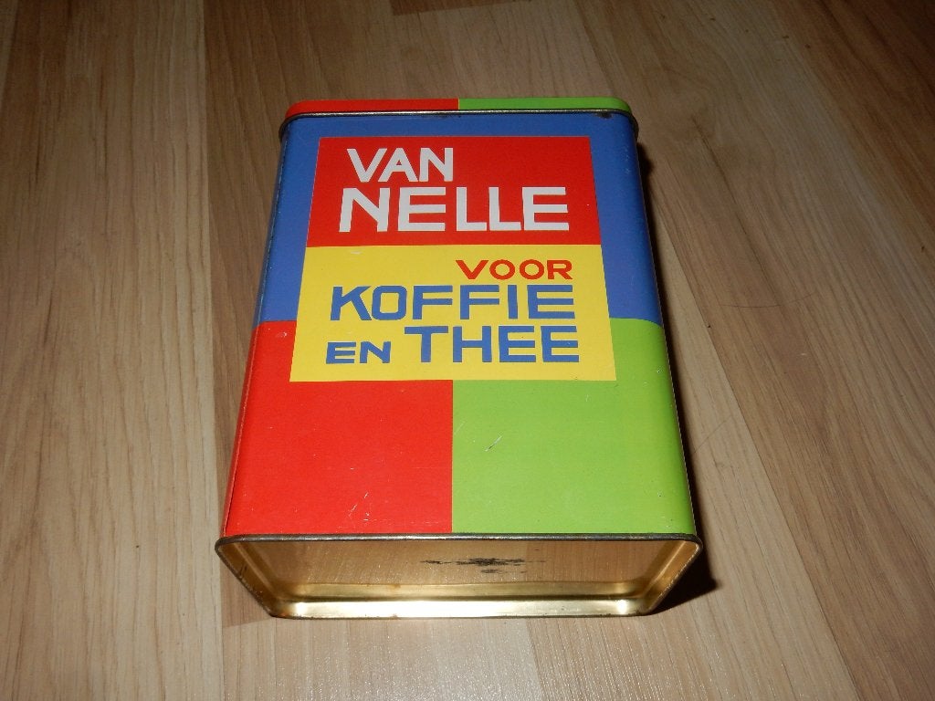 Verzamelblik van Nelle voor Koffie en Thee,, Ophalen, Gebruikt, Koffie, Van Nelle
