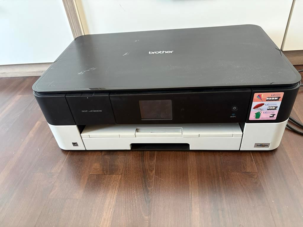 Brother DCP-J4120DW All-in-one Inkjetprinter met Wi-Fi, Computers en Software, Printers, Gebruikt, Inkjetprinter, All-in-one, Kleur printen