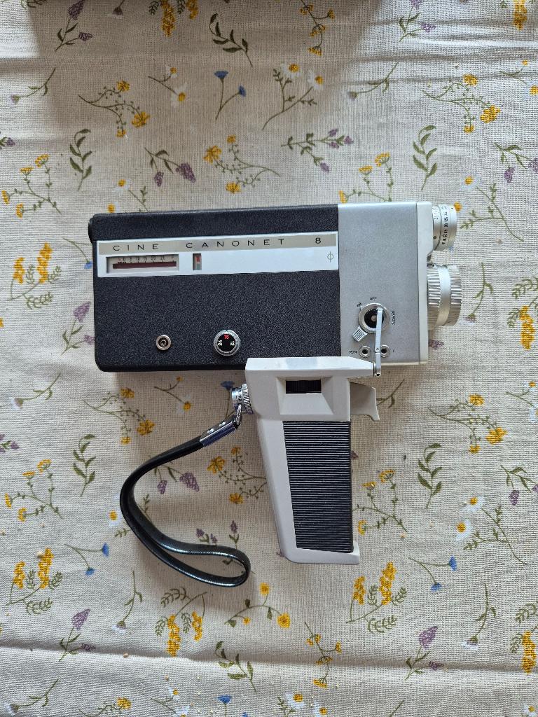 Zeer mooie Vintage Canon Cine Canonet 8 videocamera, Ophalen of Verzenden, 8mm, Overige typen